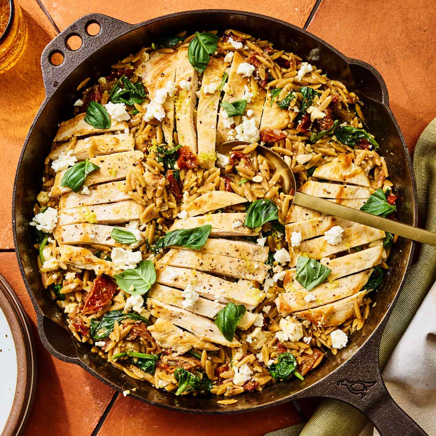 One-Pot Chicken and Spinach Tomato Stew