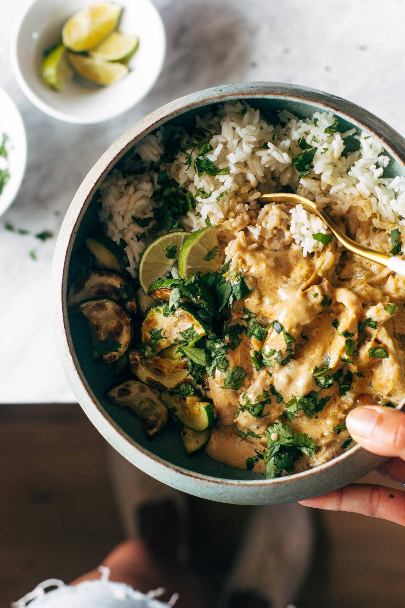 Coconut-Lemongrass Chicken Curry with Jasmine Rice
