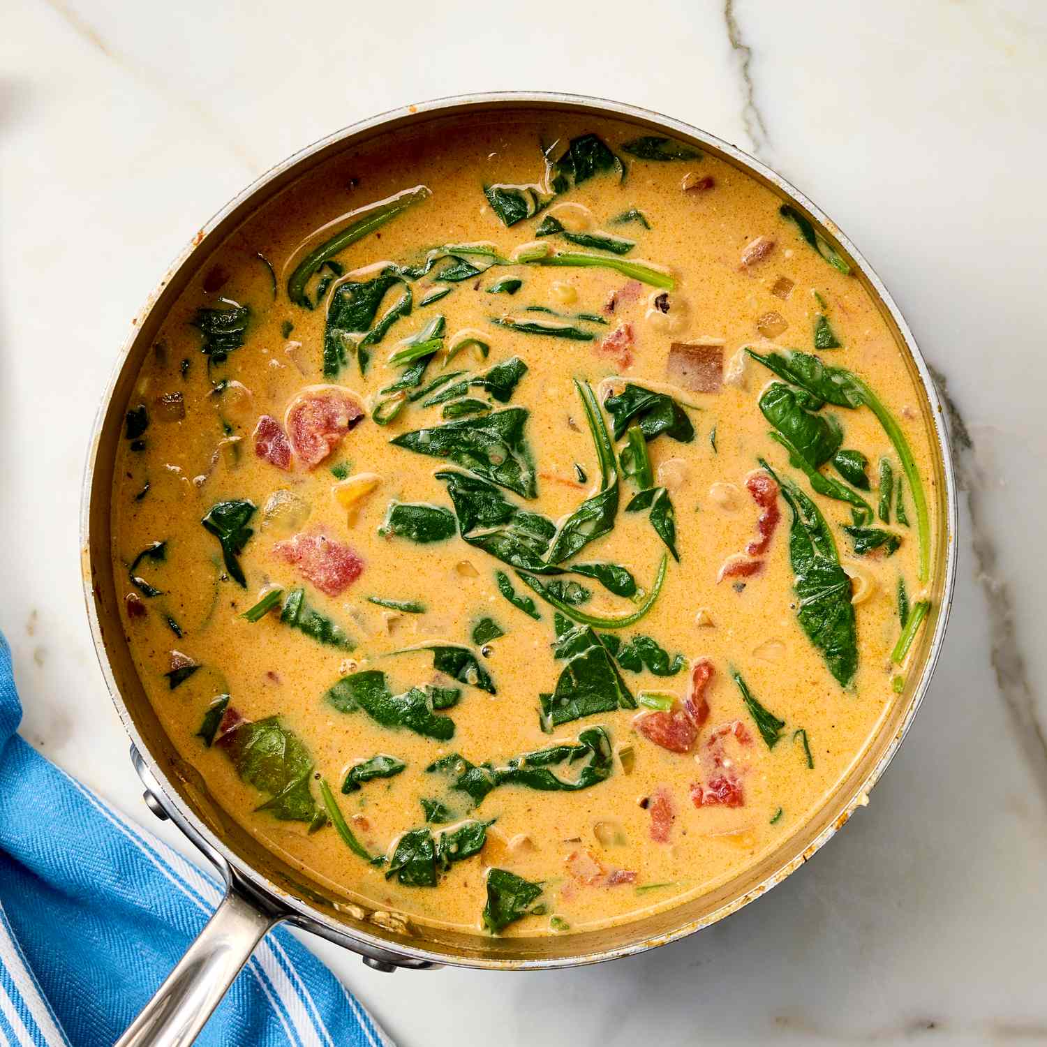 One-Pot Chickpea Tomato Stew with Spinach