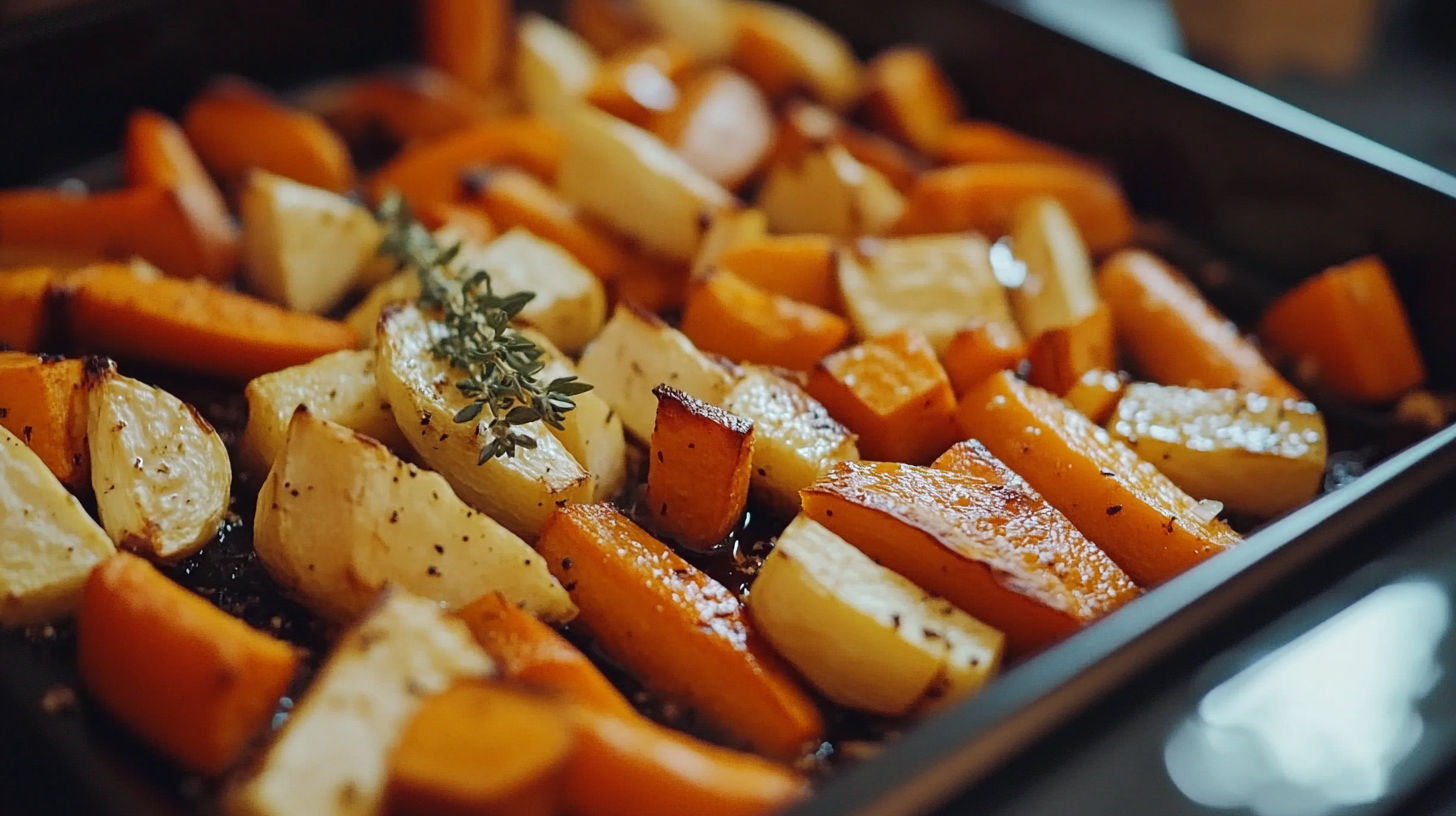 Slow-Cooked Maple-Glazed Pork with Root Vegetables