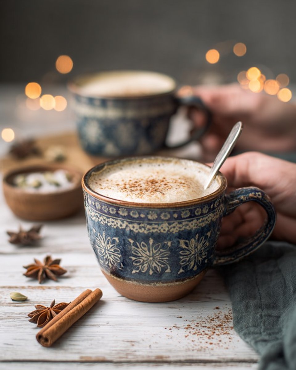 Arendelle Snowy Vanilla Chai Latte