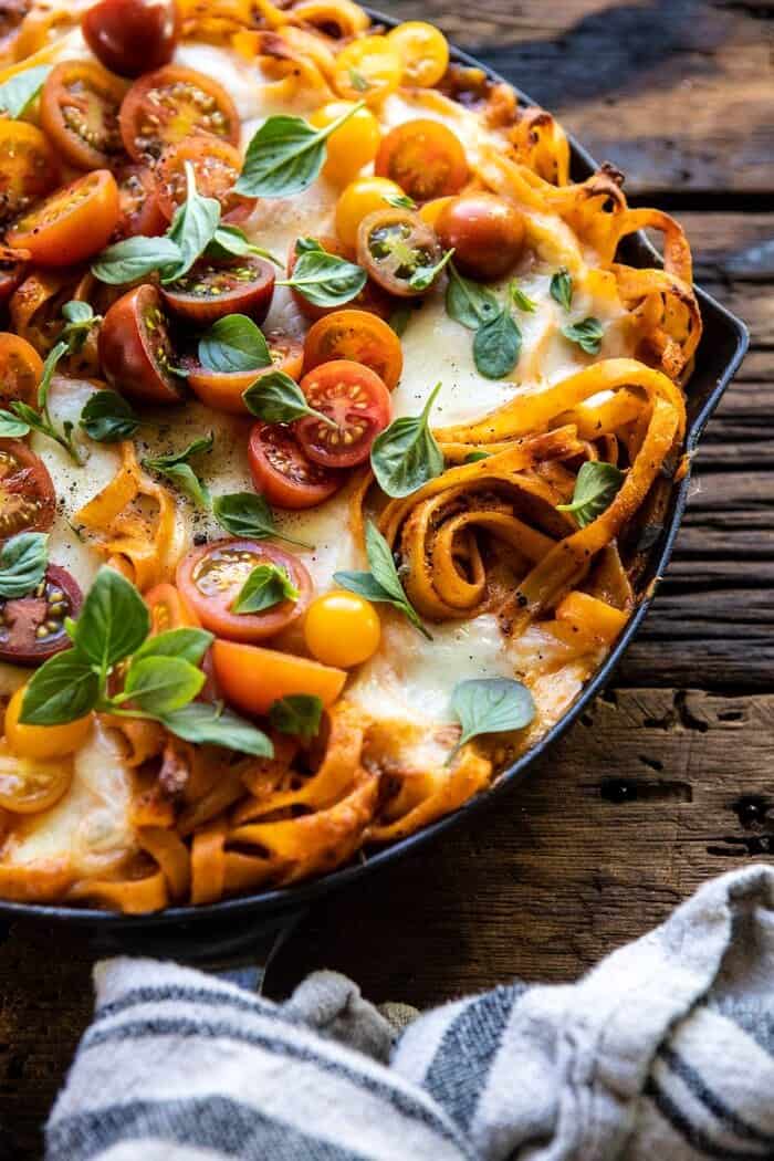 Italian Oven-Baked Tomato Basil Pasta