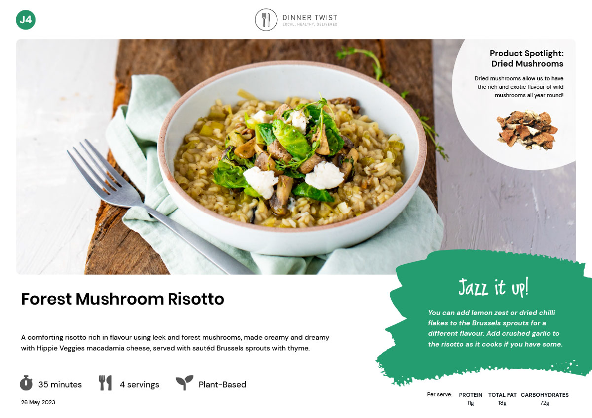 Redmond Forest Mushroom Risotto