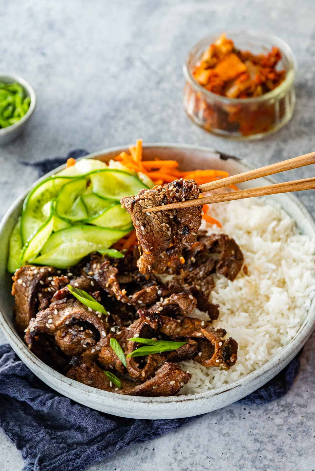 Pan-Seared Korean Beef Bulgogi with Soy-Garlic Marinade