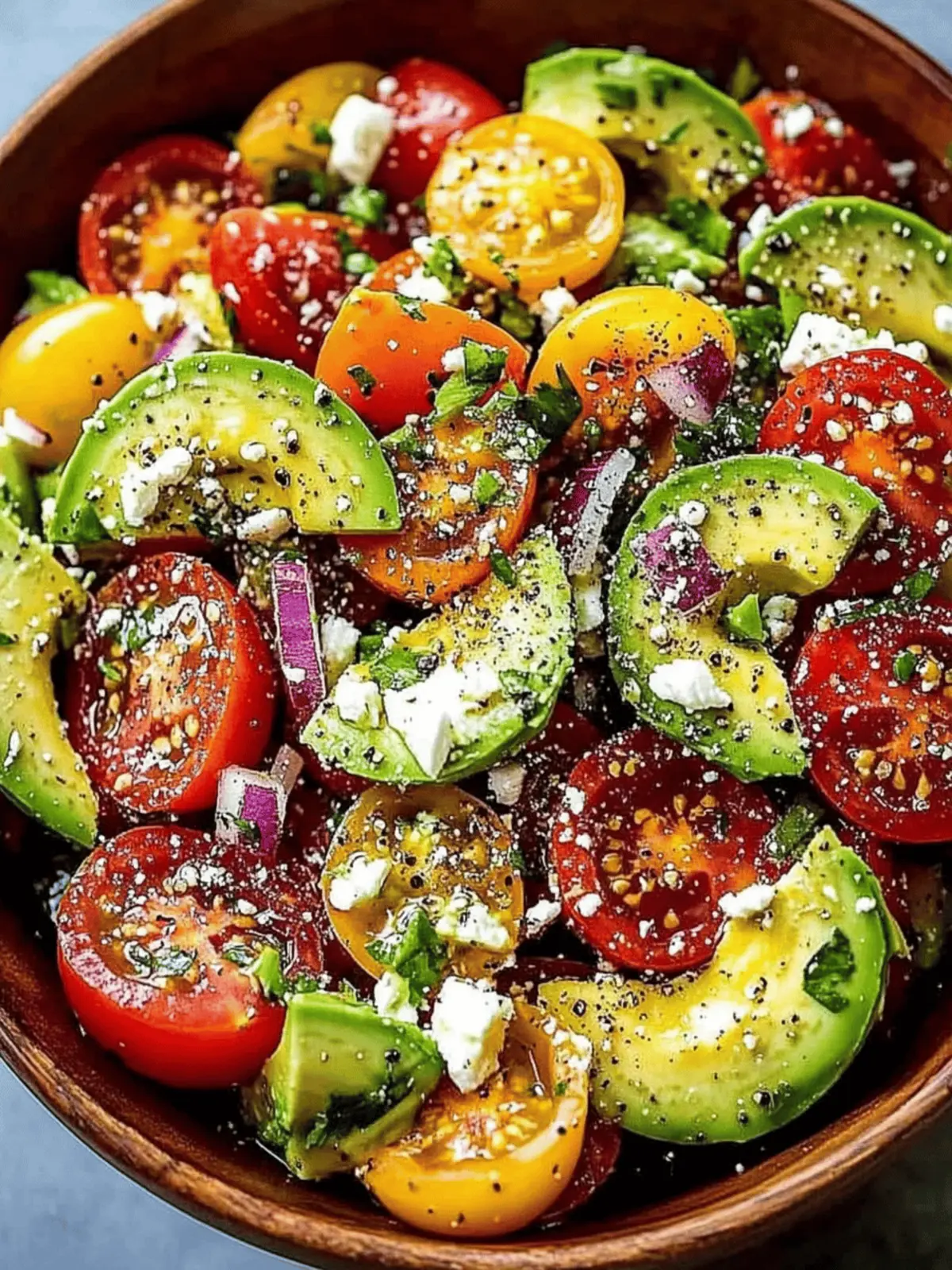 Overleaf-Inspired Layered Avocado and Tomato Salad with Lime Vinaigrette