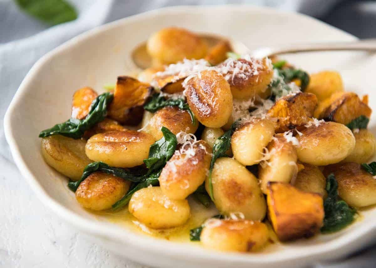 Pan-Fried Gnocchi with Sage and Parmesan