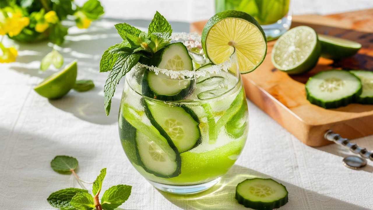 Cucumber Mint Limeade Punch