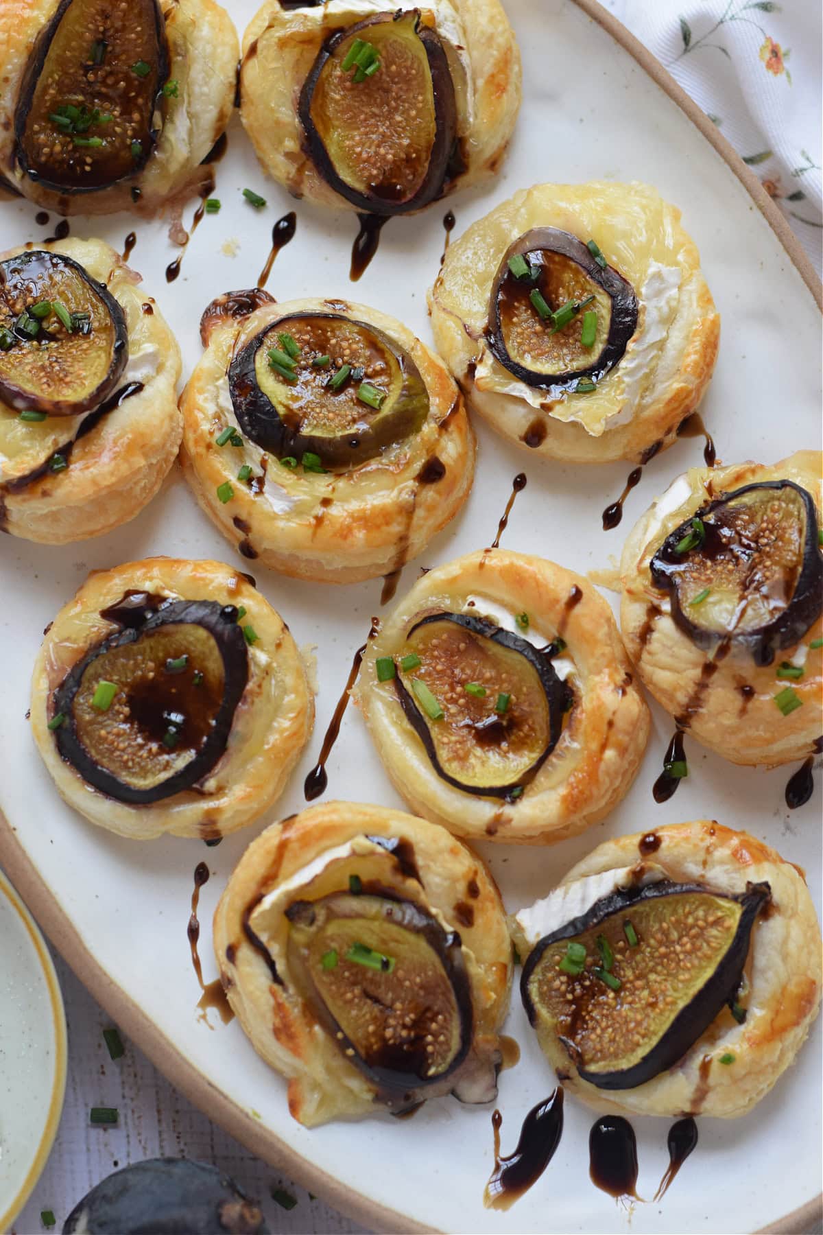 Frosted Fig and Brie Tartlets