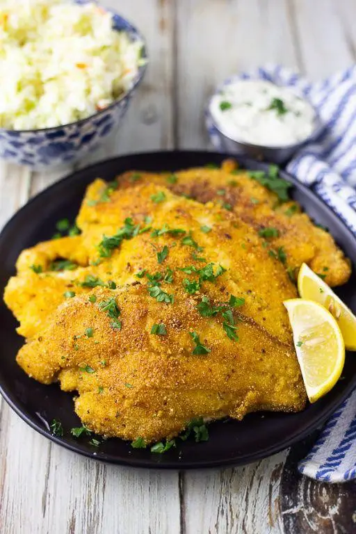 Pan-Fried Catfish with Spicy Cornbread Crust