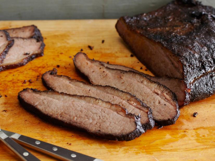 Slow-Smoked Maple Bacon Brisket with Blueberry BBQ Glaze