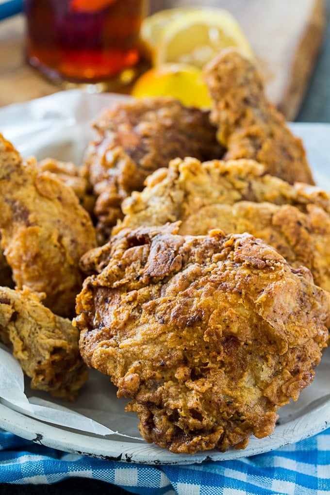 Sweet Tea-Brined Fried Chicken