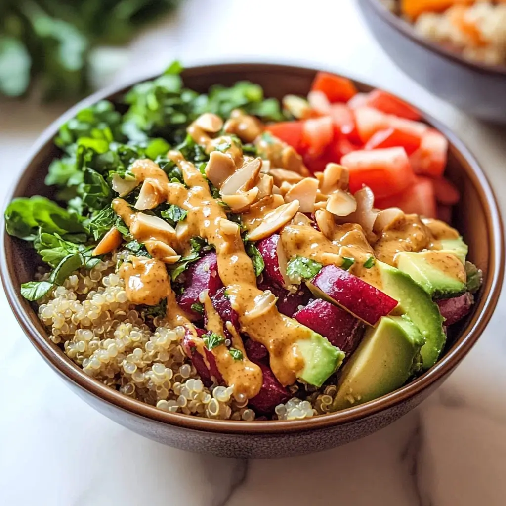 Avocado and Citrus Quinoa Bowl with Toasted Almonds