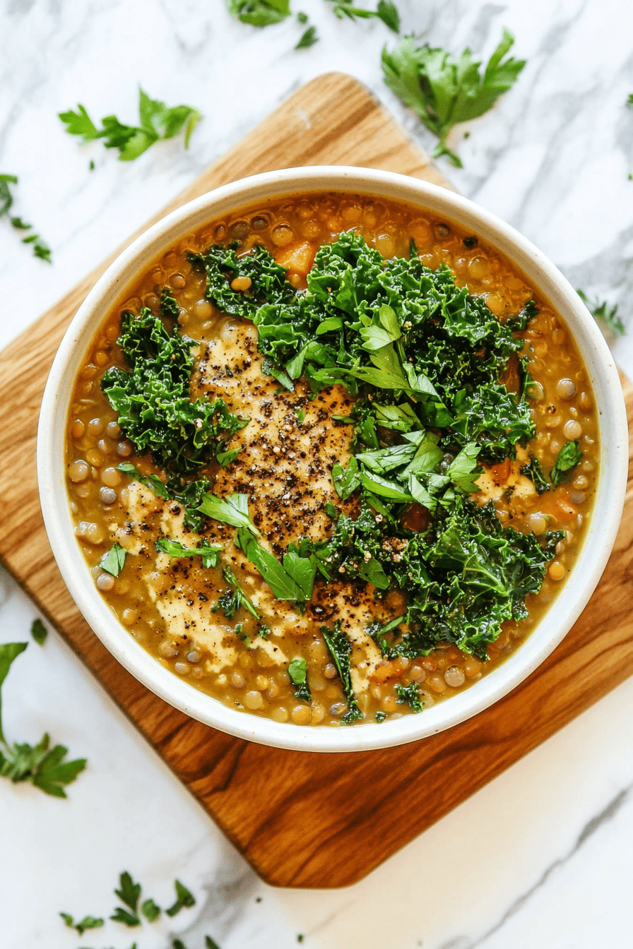 Authentic Philosophical Existence Lentil Soup