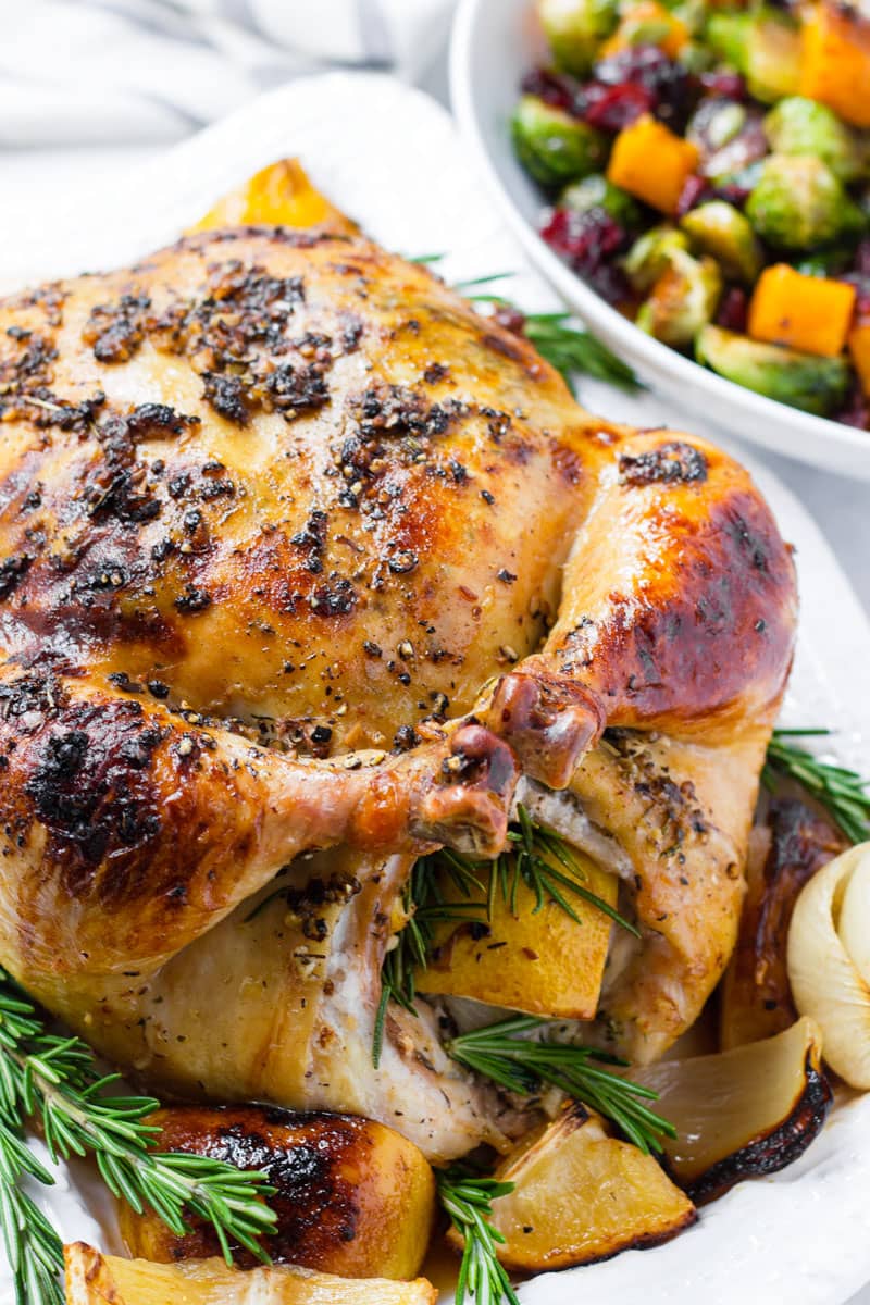 Rustic Oven-Roasted Chicken with Lemon and Rosemary