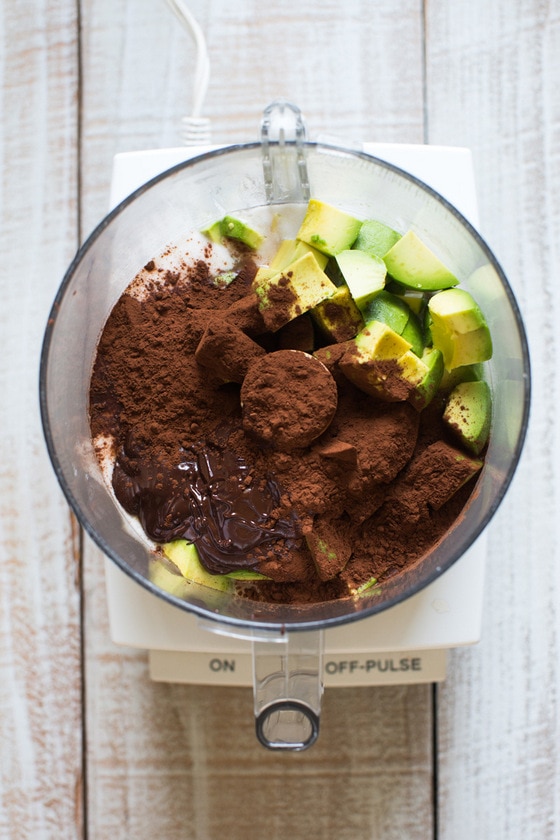 Dark Chocolate Avocado Mousse