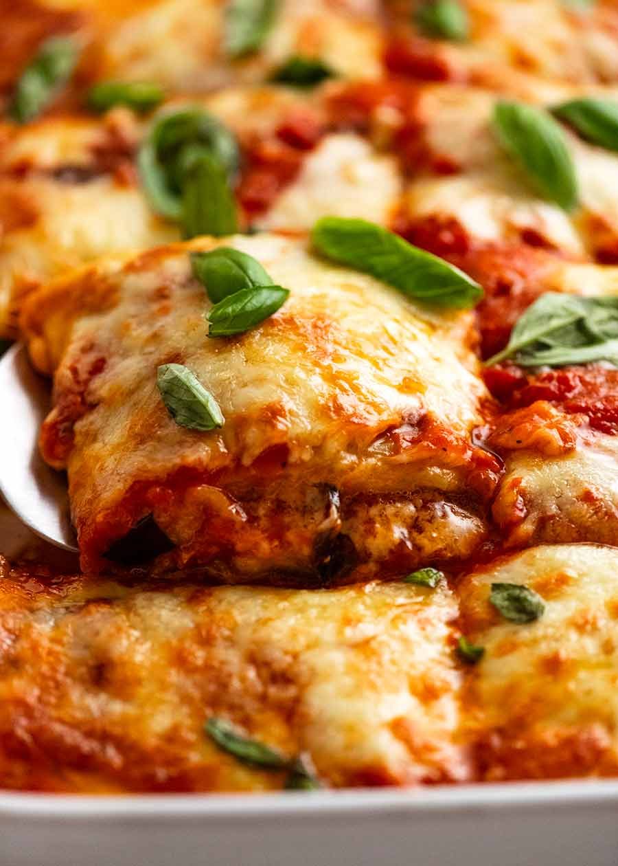 Baked Italian-Style Eggplant Parmesan