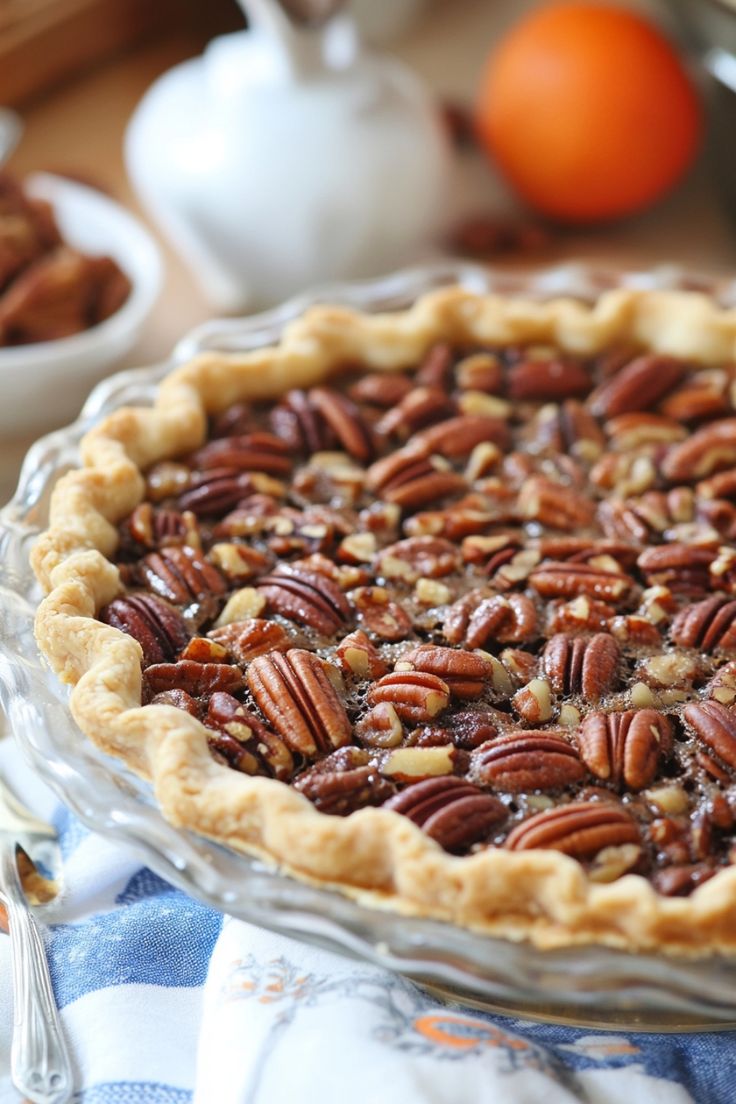 Baltimore Blueberry Bourbon Pecan Pie