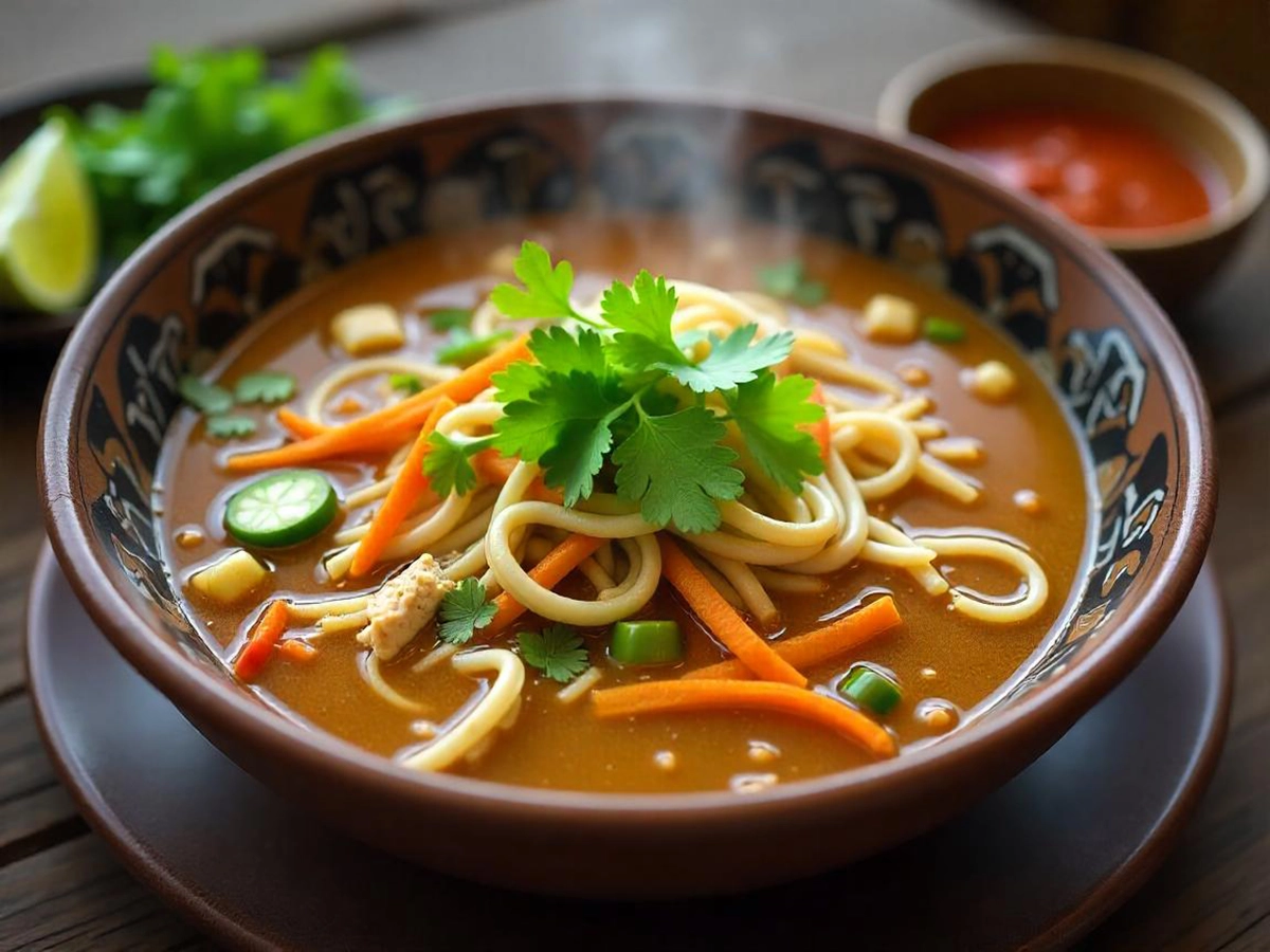 Slow-Simmered Tibetan Thukpa with Hand-Pulled Noodles