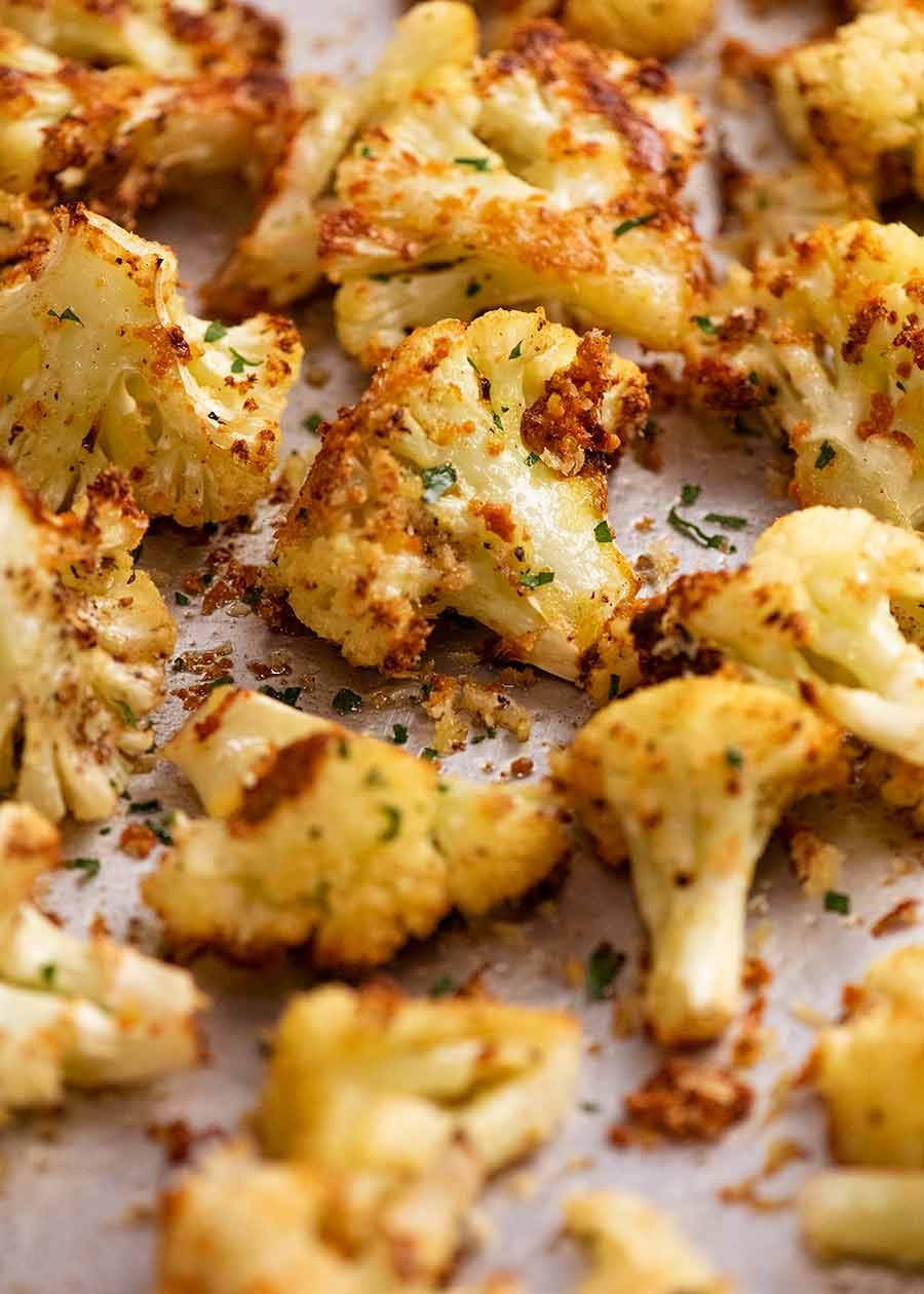 Cauliflower Cheese Bake with Parmesan and Chives