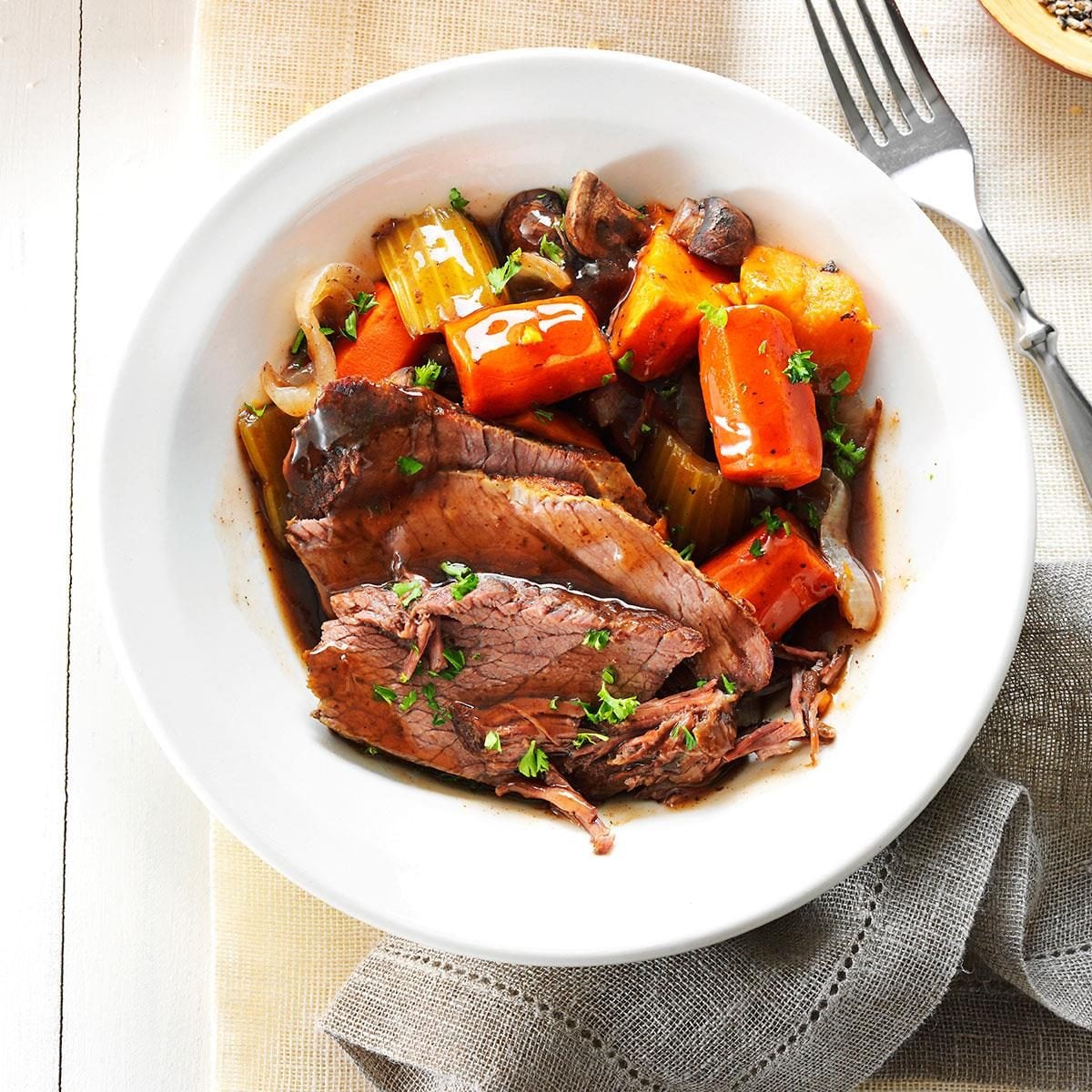 Northern-Style Braised Beef with Root Vegetables