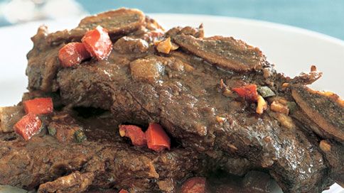Coffee-Braised Beef Short Ribs with Cocoa and Ancho Chile