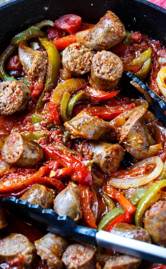 One-Pan Italian Sausage and Pepper Skillet