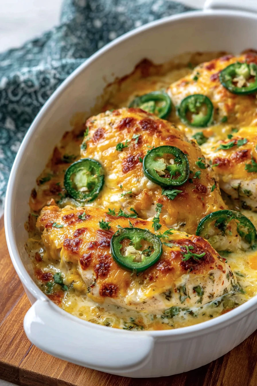 Sheet Pan Jalapeño Popper Chicken Thighs