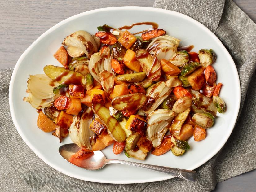 Oven-Roasted Vegetable Medley with Balsamic Glaze