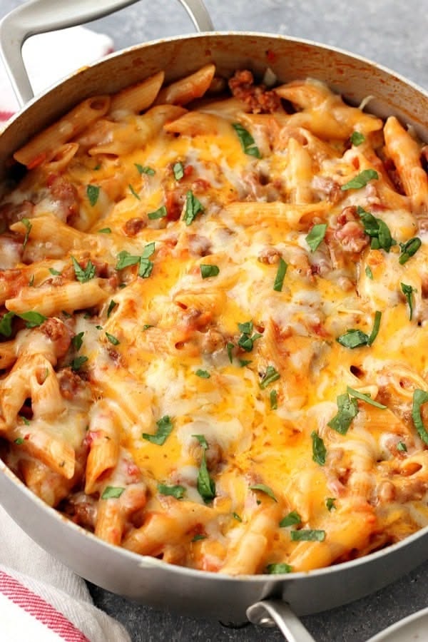 One-Pot Italian Sausage and Penne Pasta