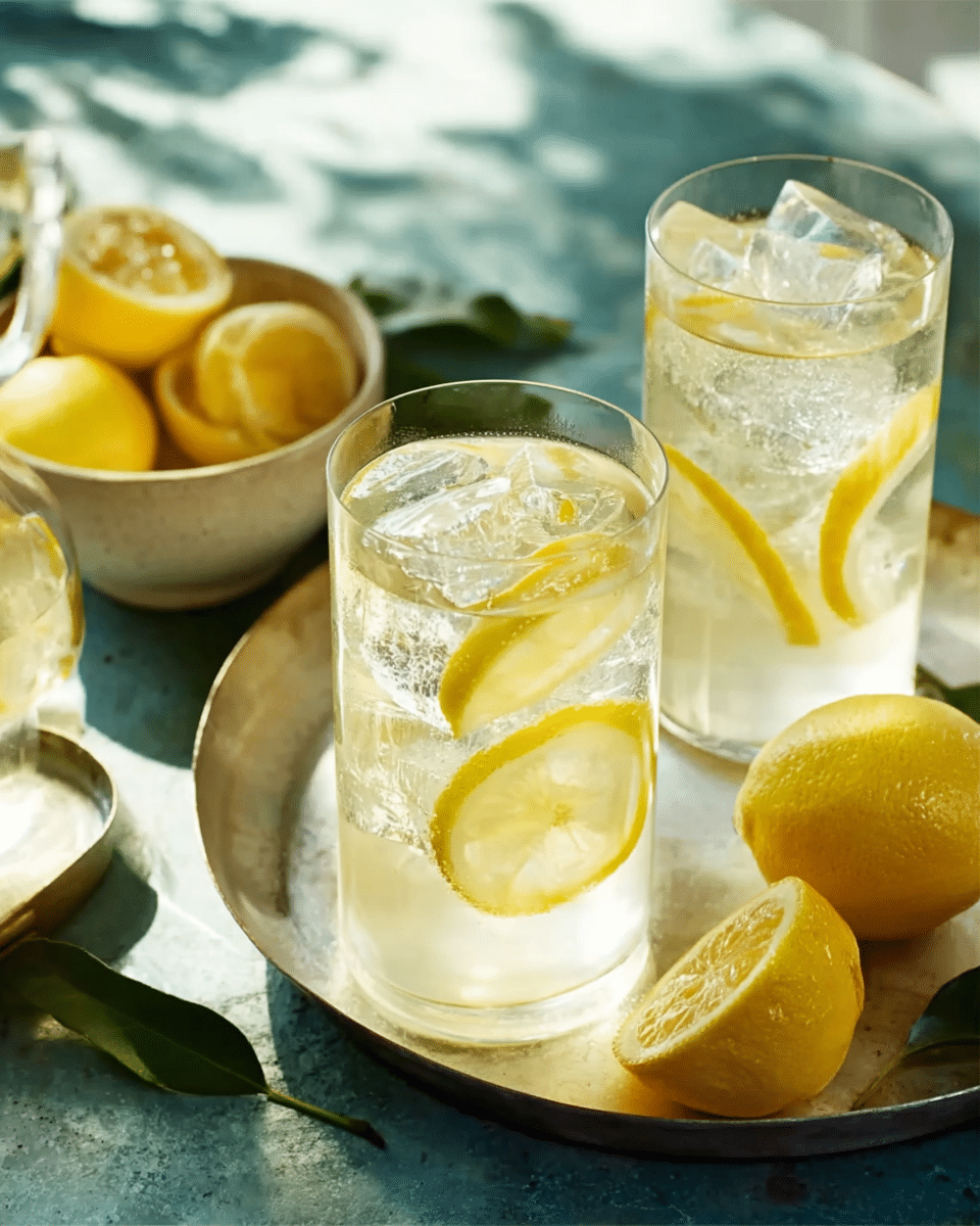 Argentinian Sparkling Wine Garden Spritz with Citrus and Herbs