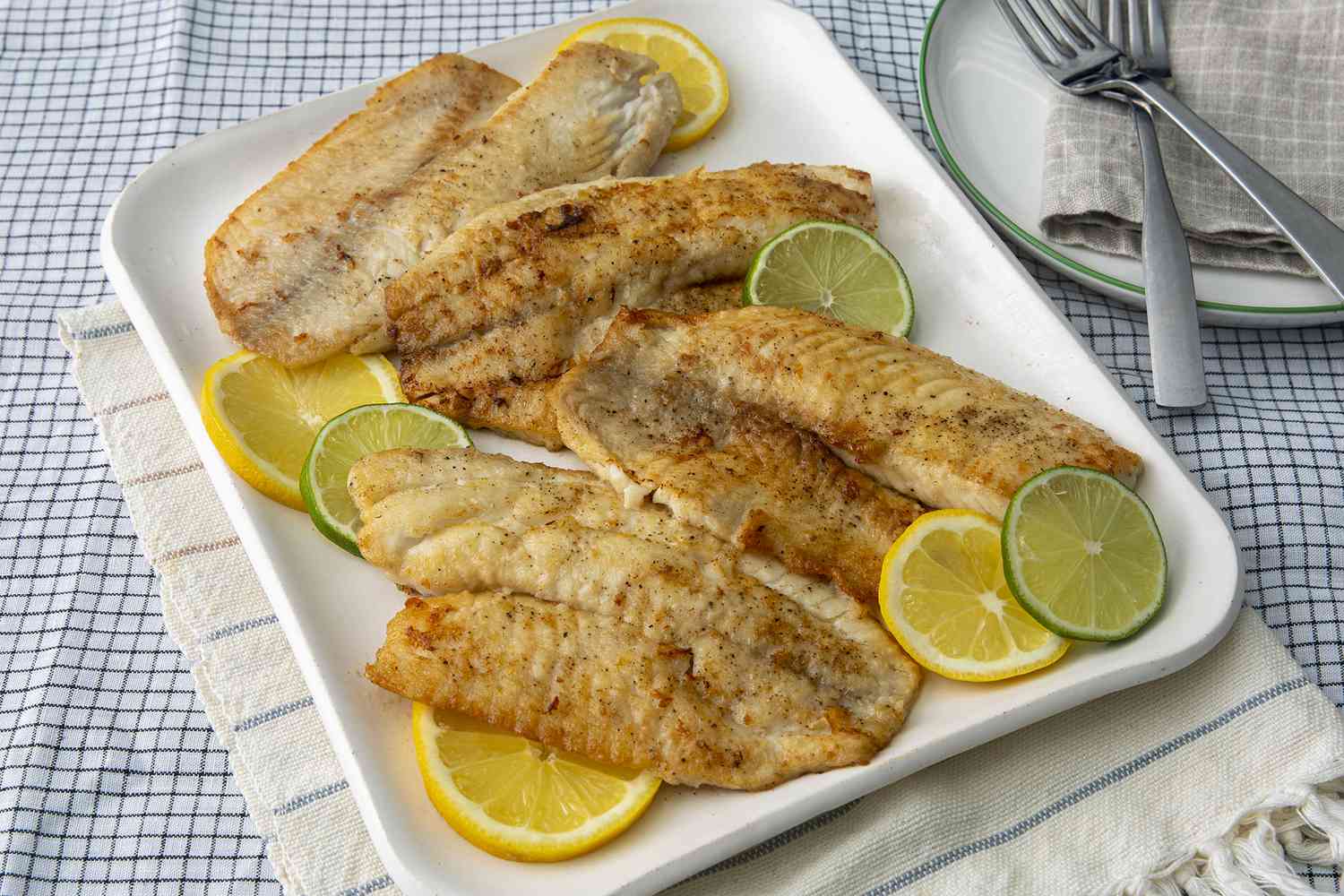 Pan-Seared Lemon Garlic Tilapia with Herb Rice
