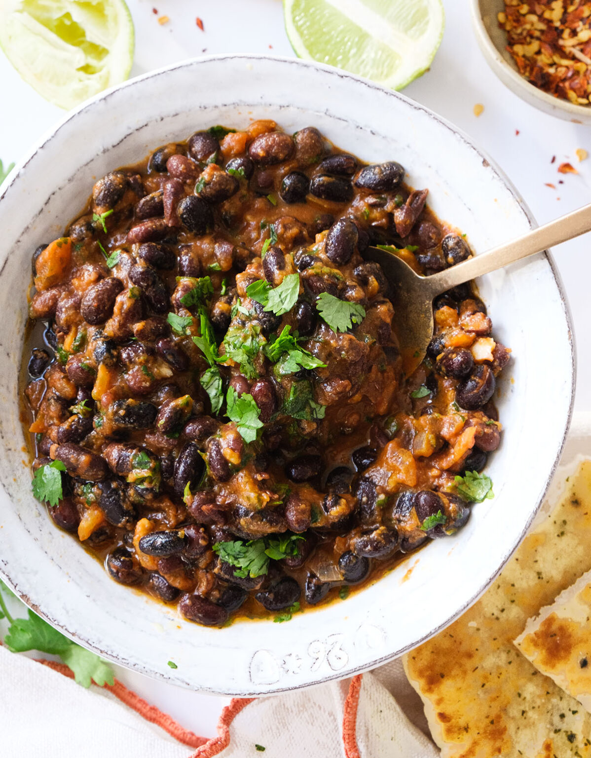 Slow-Cooked Black Bean and Plantain Stew