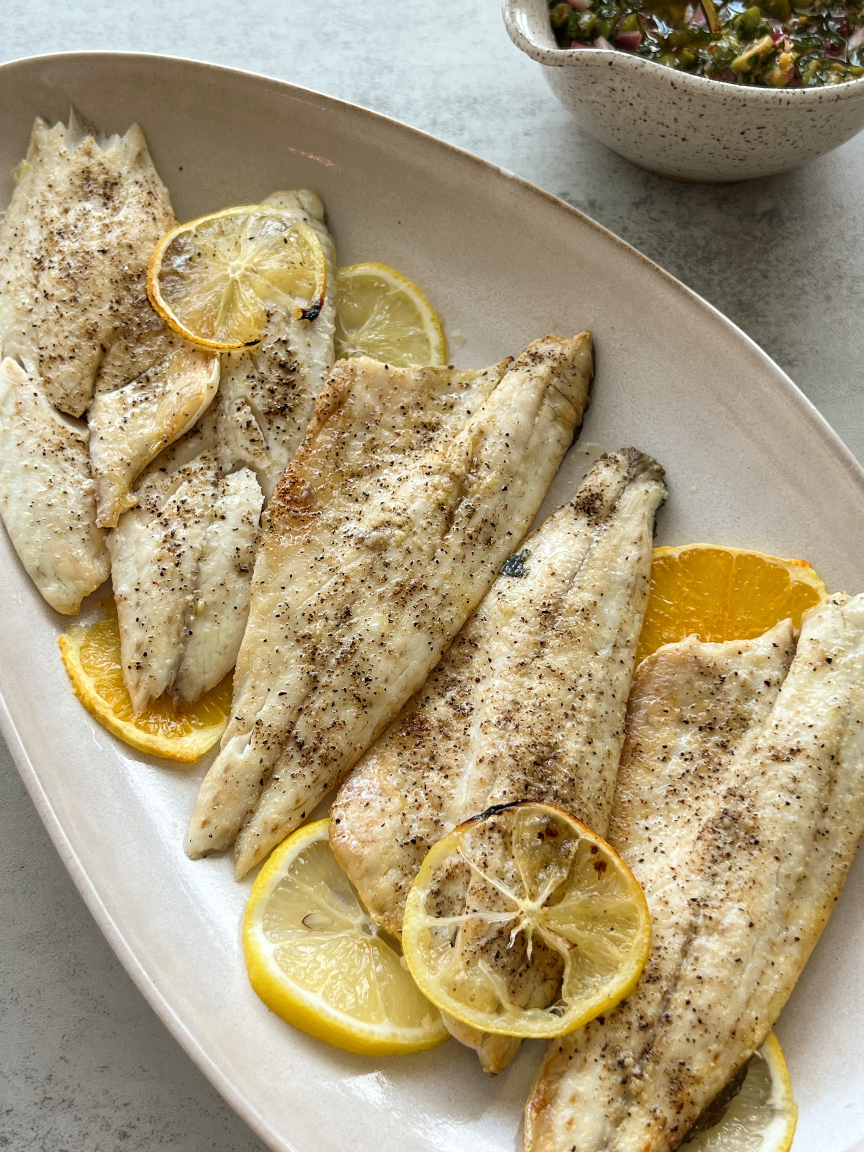 Blackened Branzino with Cajun Spices and Lemon Aioli