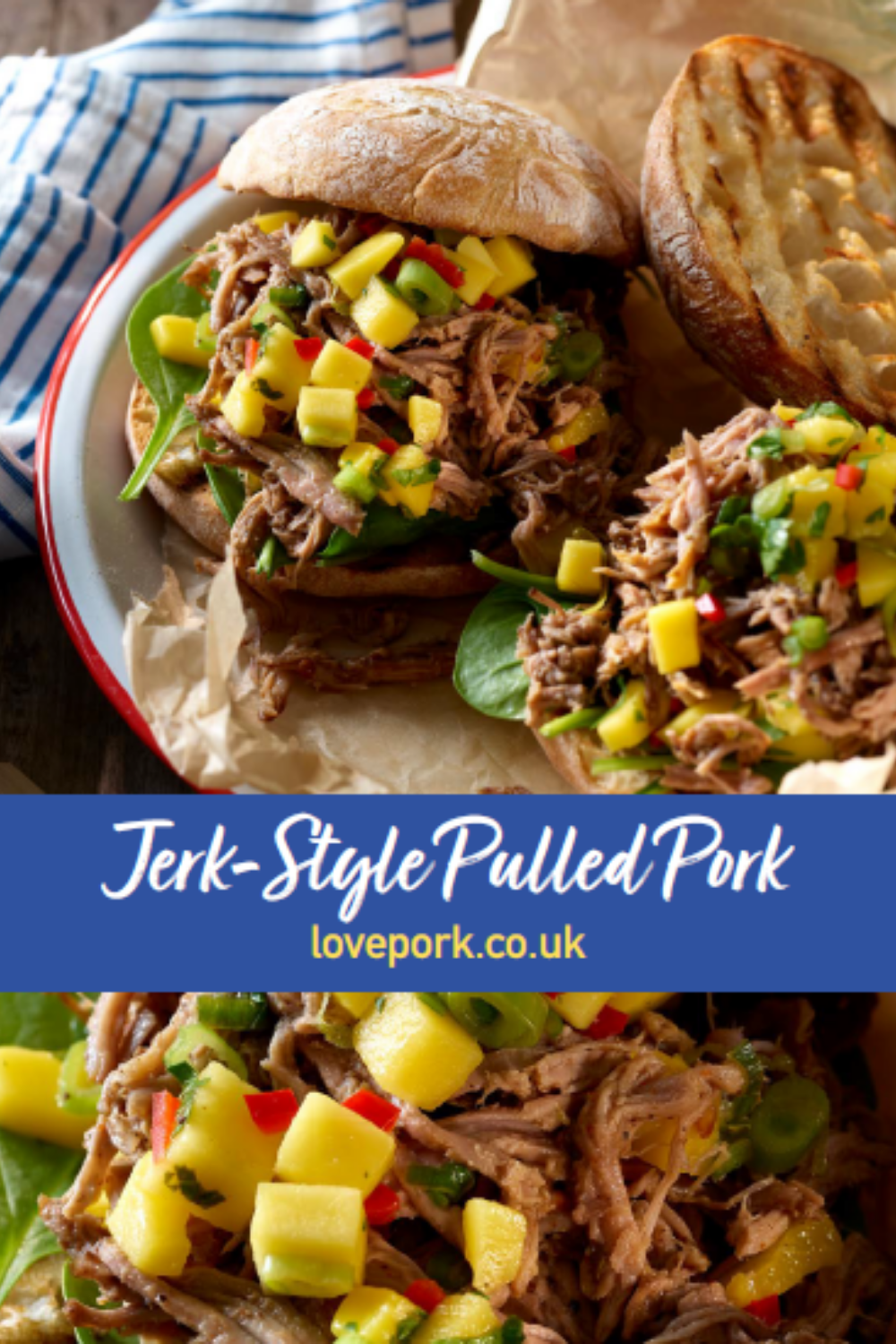 Slow-Cooked Caribbean Jerk Pulled Pork with Pineapple Salsa