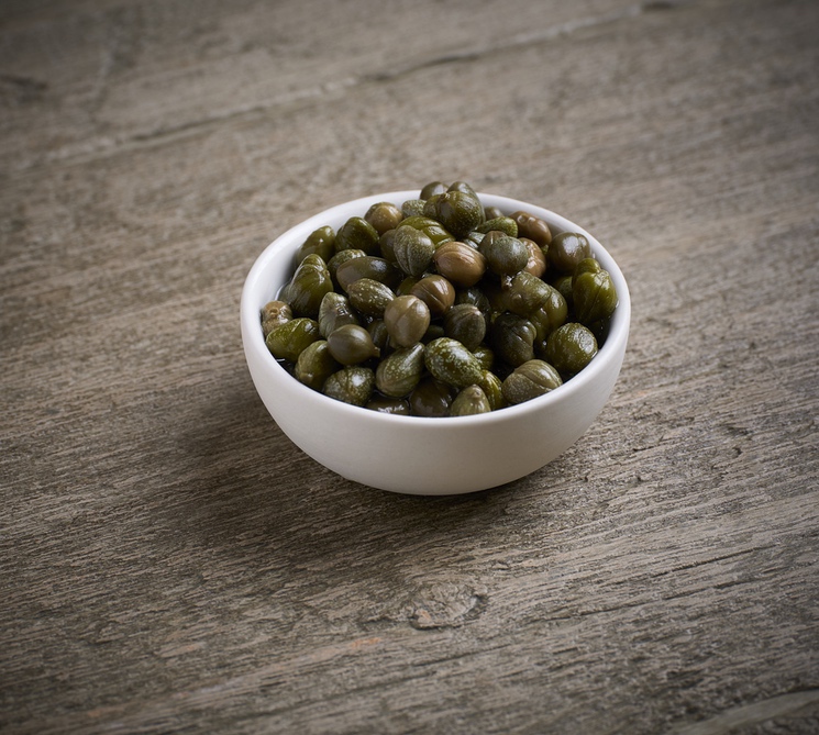 Capers and Beef Tartare with Dijon Mustard Dressing