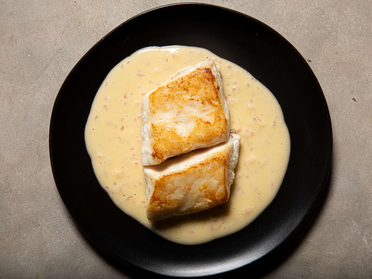 Charred Texas Redfish with Caper Beurre Blanc