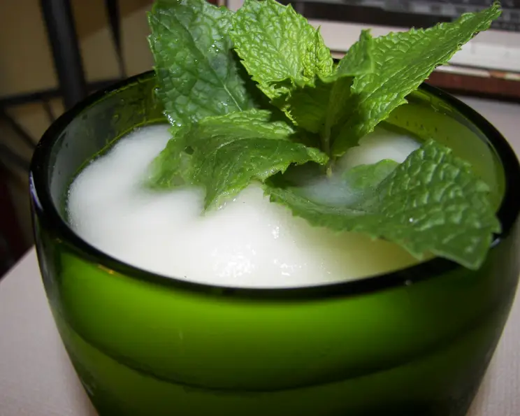 Citrus-Ginger Vodka Cocktail with Fresh Mint