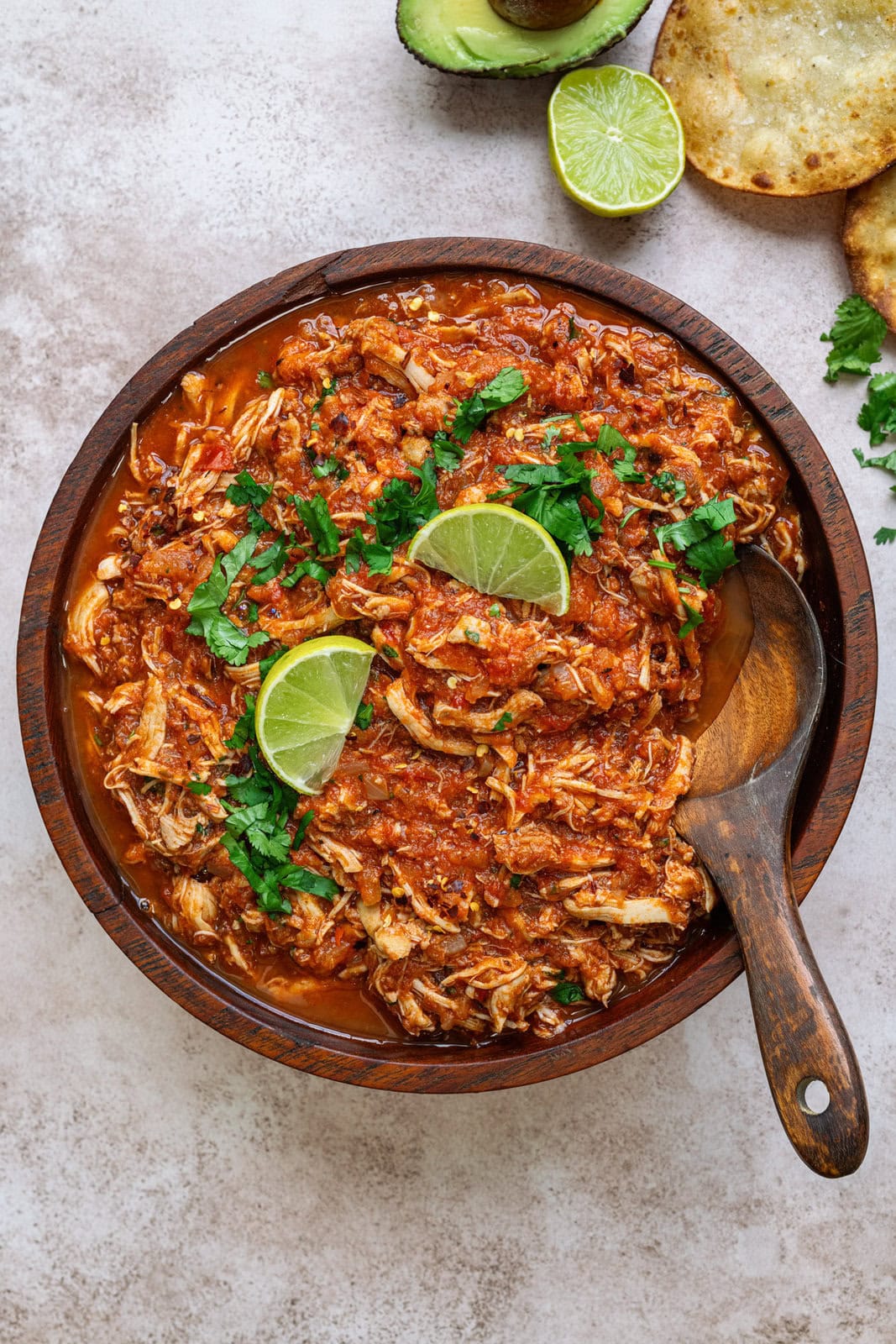 Slow-Simmered Chicken Tinga with Chipotle and Tomato