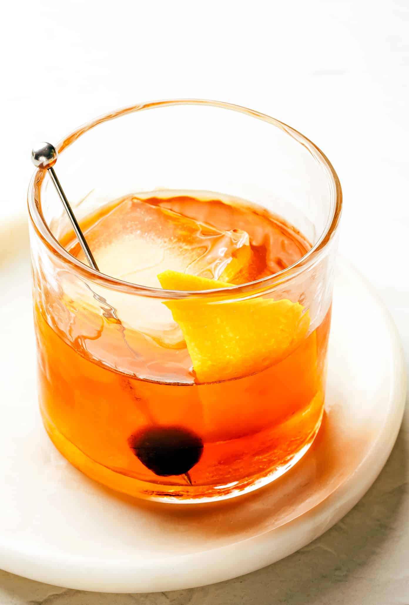Bitters-Spiced Rum Old Fashioned Cocktail