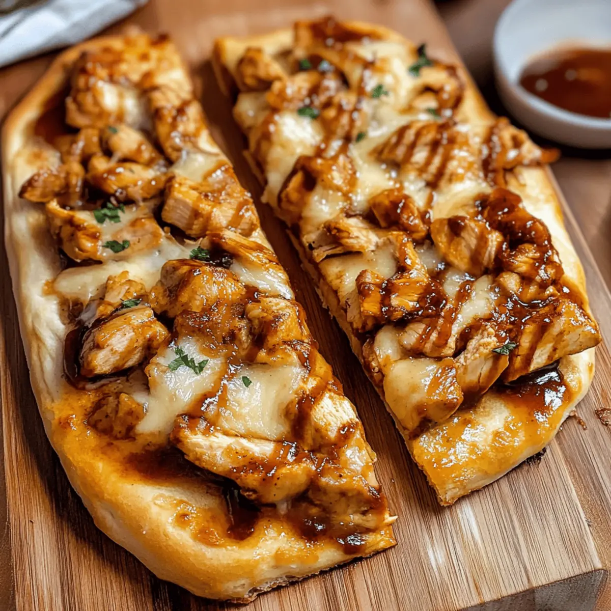 Charred Southwest Flatbread with Spiced Chicken and Avocado