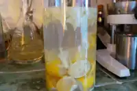 Ginger-Infused Vodka Collins with Fresh Lemon and Soda