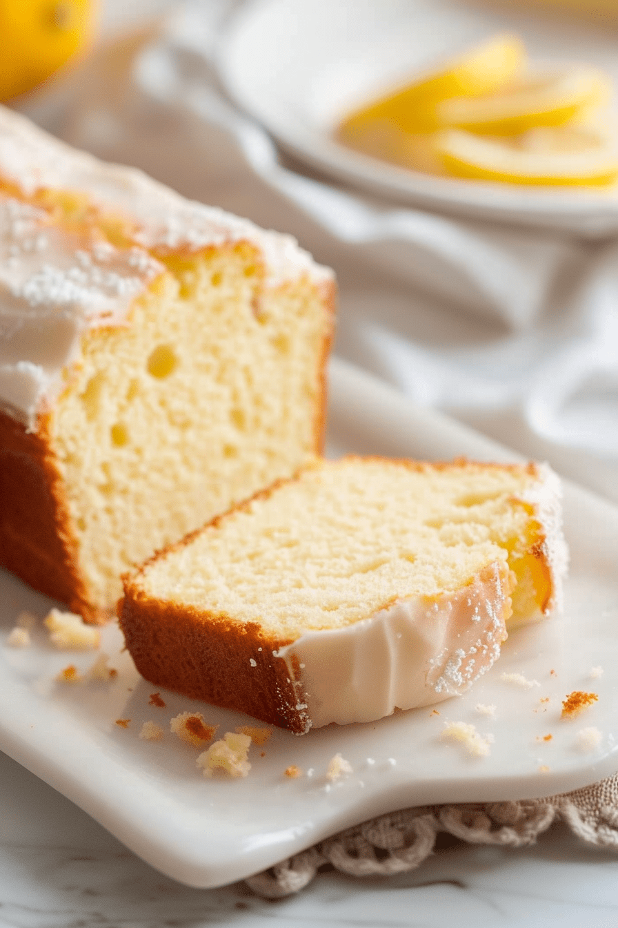 Easy Lemon Yogurt Pound Cake