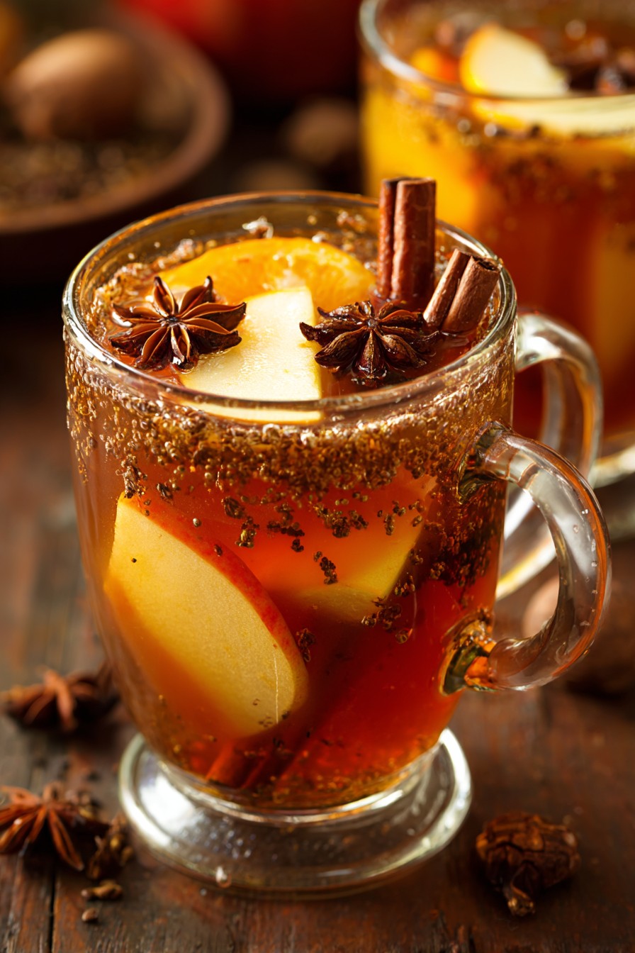 Simmered Apple and Citrus Winter Toddy