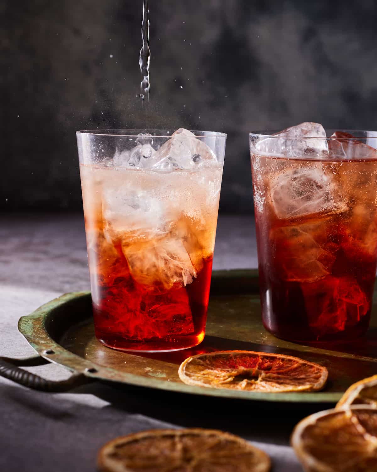 Boulevardier with Sweet Vermouth and Campari