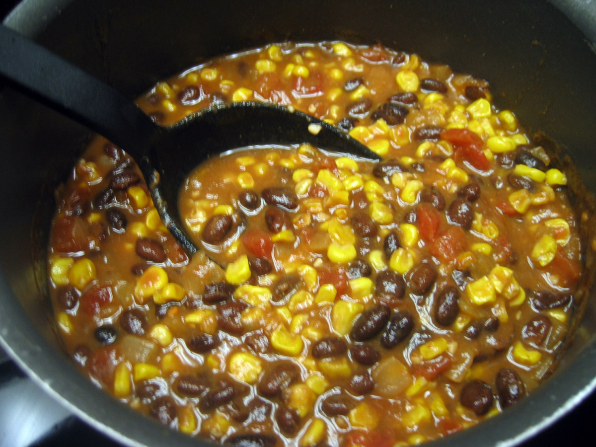 Midwest-Style Corn and Black Bean Chili