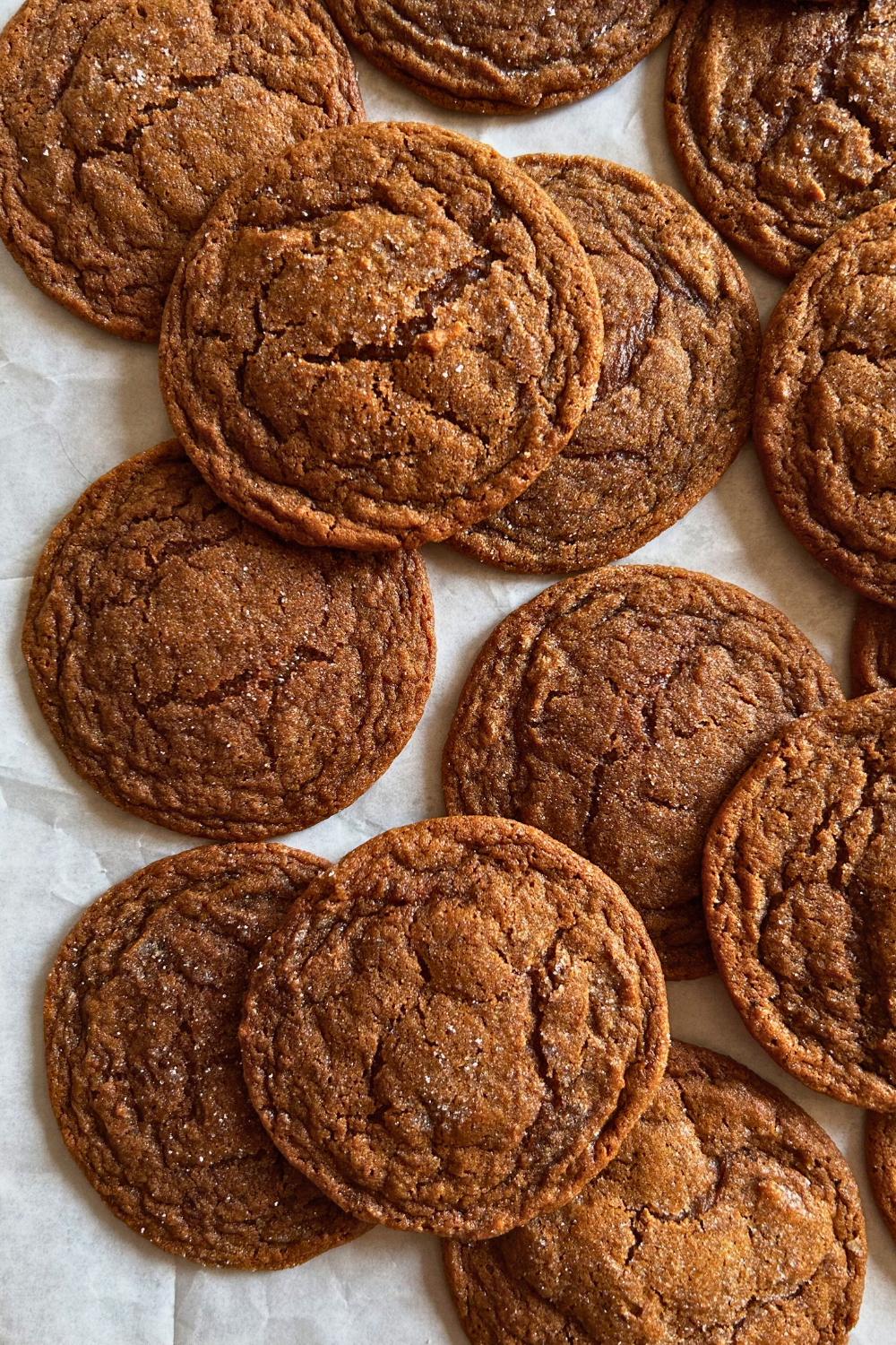 Spiced Molasses Ginger Cookies