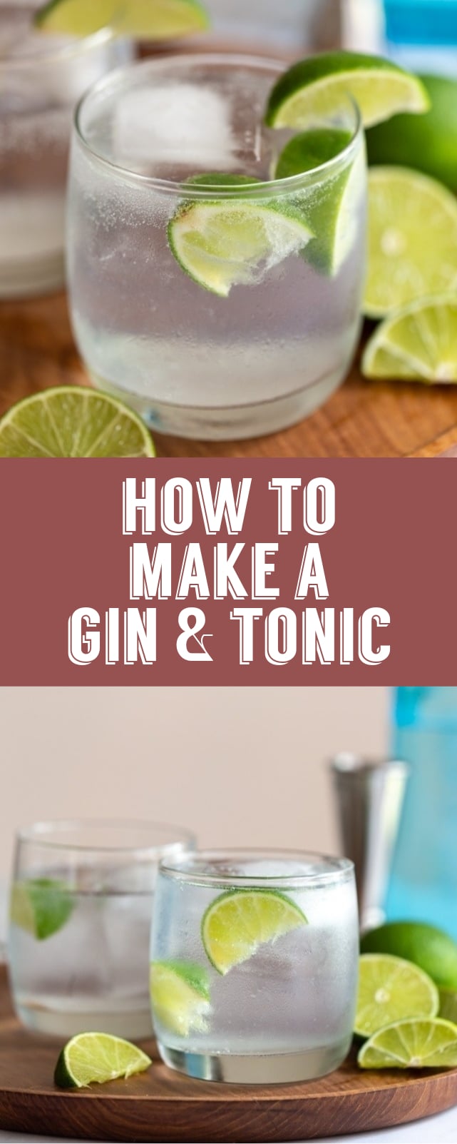 Half-Half Gin and Herbal Tonic
