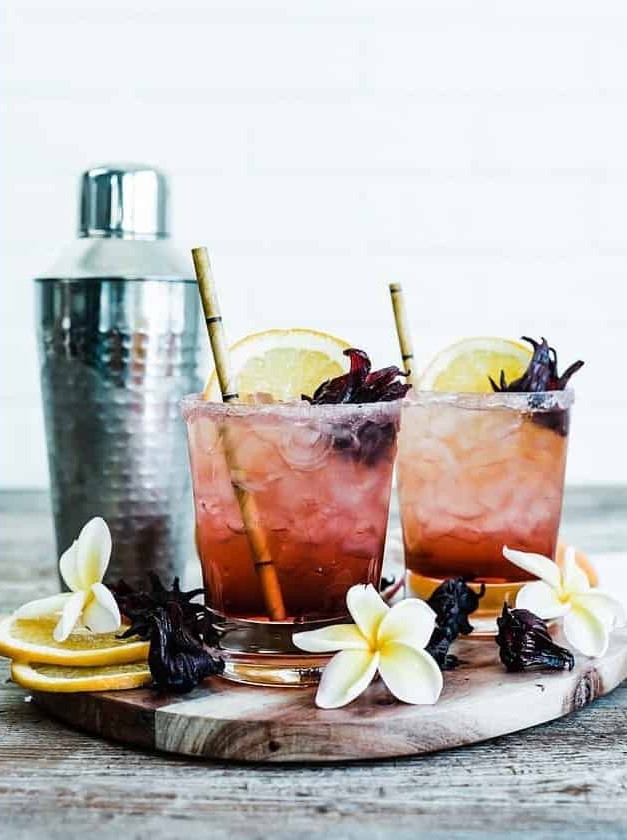 Tropical Spiced Rum Fizz