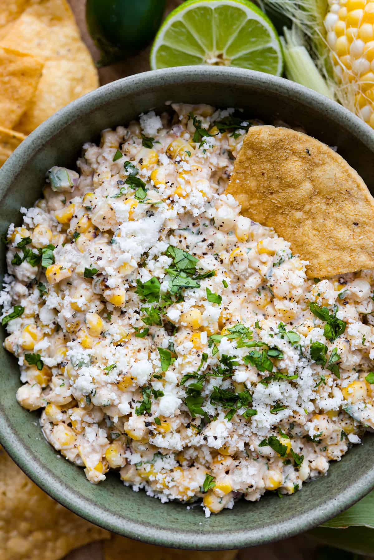 ScreenX-Inspired Layered Mexican Street Corn Dip