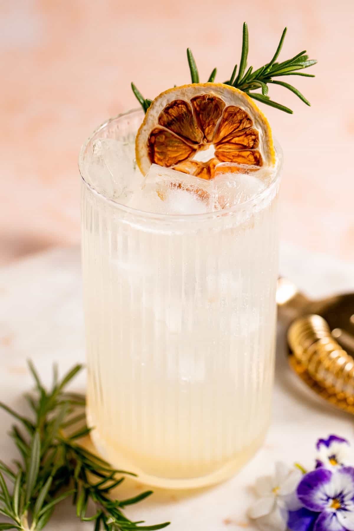 Ginger-Lemongrass Vodka Collins